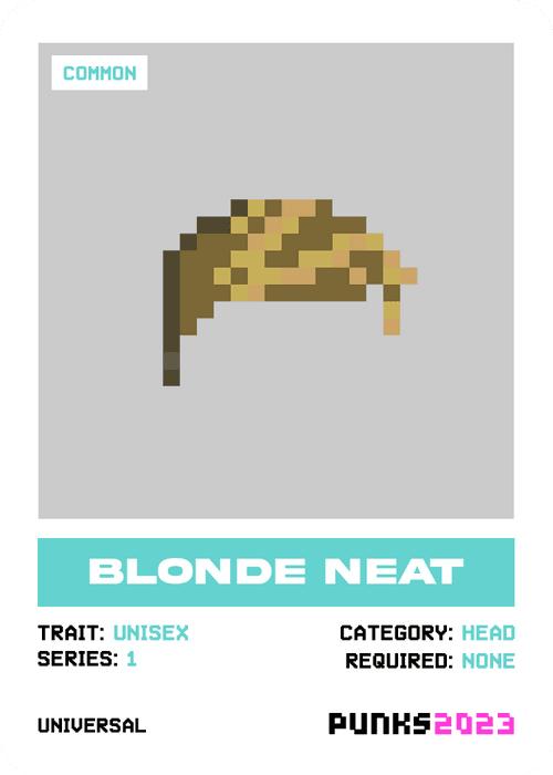 Blonde Neat