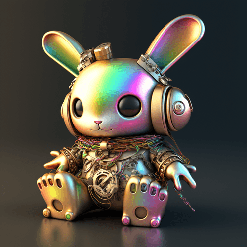 Robot Rainbow Rabbits