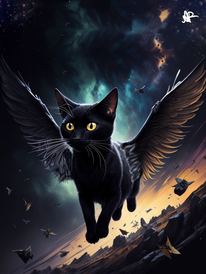 Darkwinged cat NO6