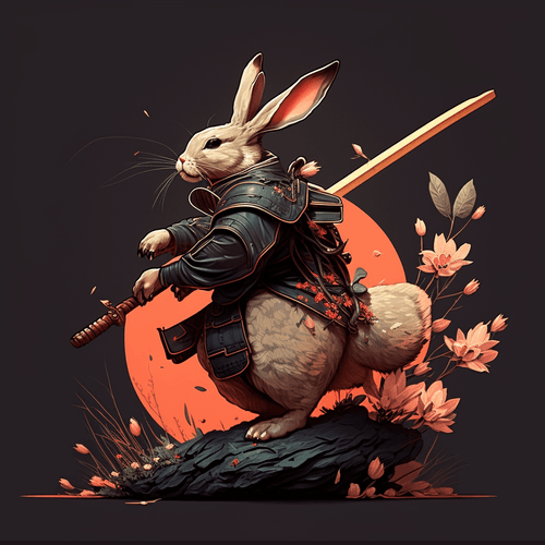 Samurai Warrior Animals #118