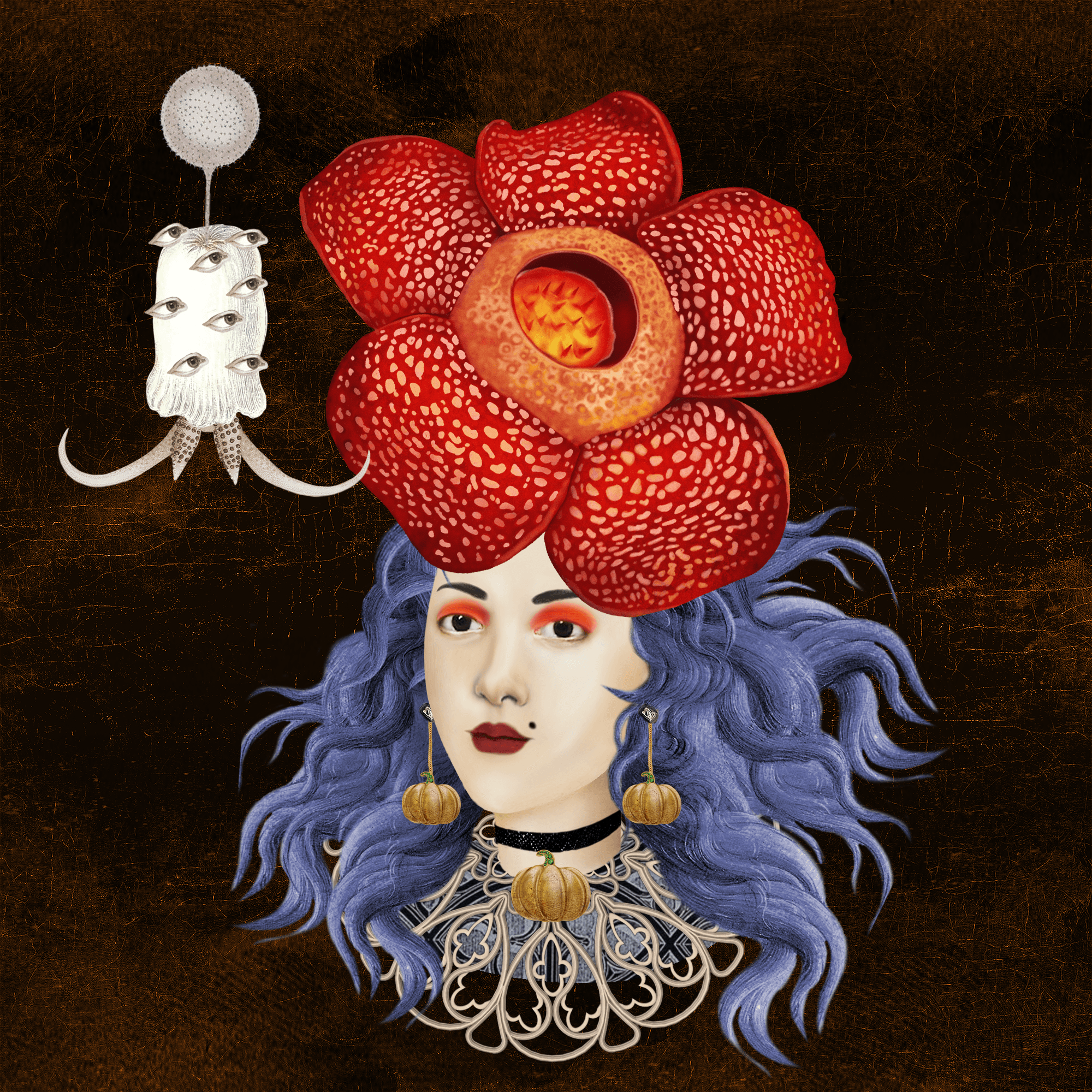 Spooky Flower Girl II