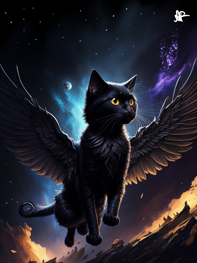 Darkwinged cat NO9