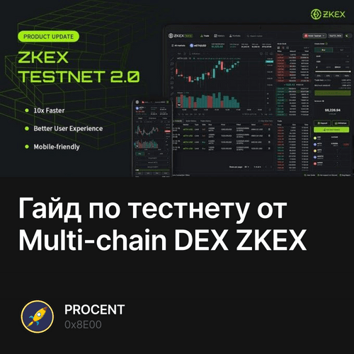 Гайд по тестнету от Multi-chain DEX ZKEX