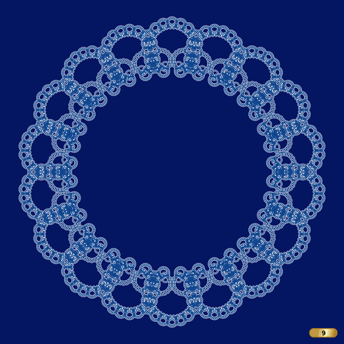 Fractal #9 - Lace ring
