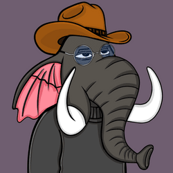 Untamed Elephant #7168