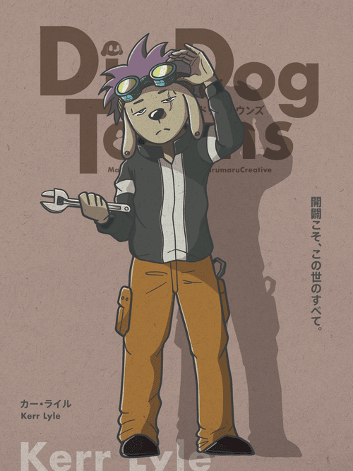 DigDogTowns character ／Kerr Lyle