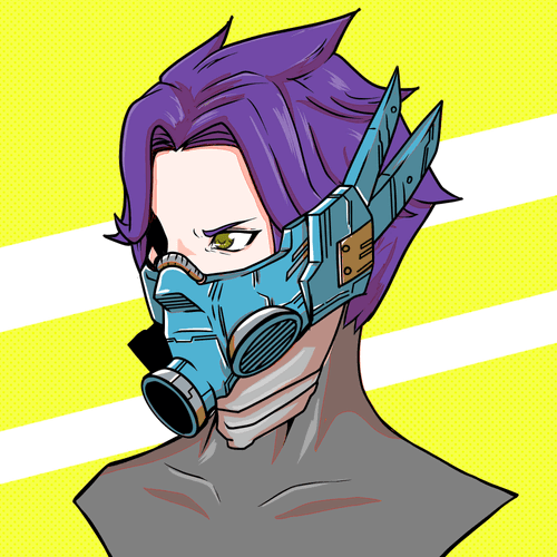 slanted person＃004
