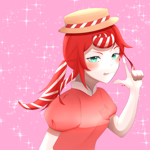Cowgirl Candy Cane