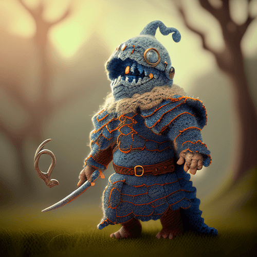 Knitted monsters #69