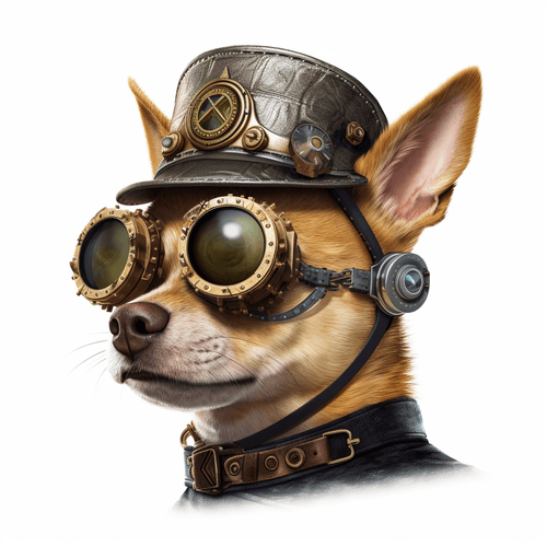 Steampunk Dog 30