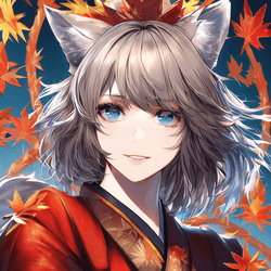 Wolf Girl of Autumn collection image