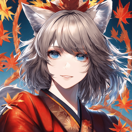 Wolf Girl of Autumn