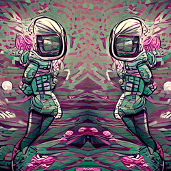 Psychedelic AI Girls collection image