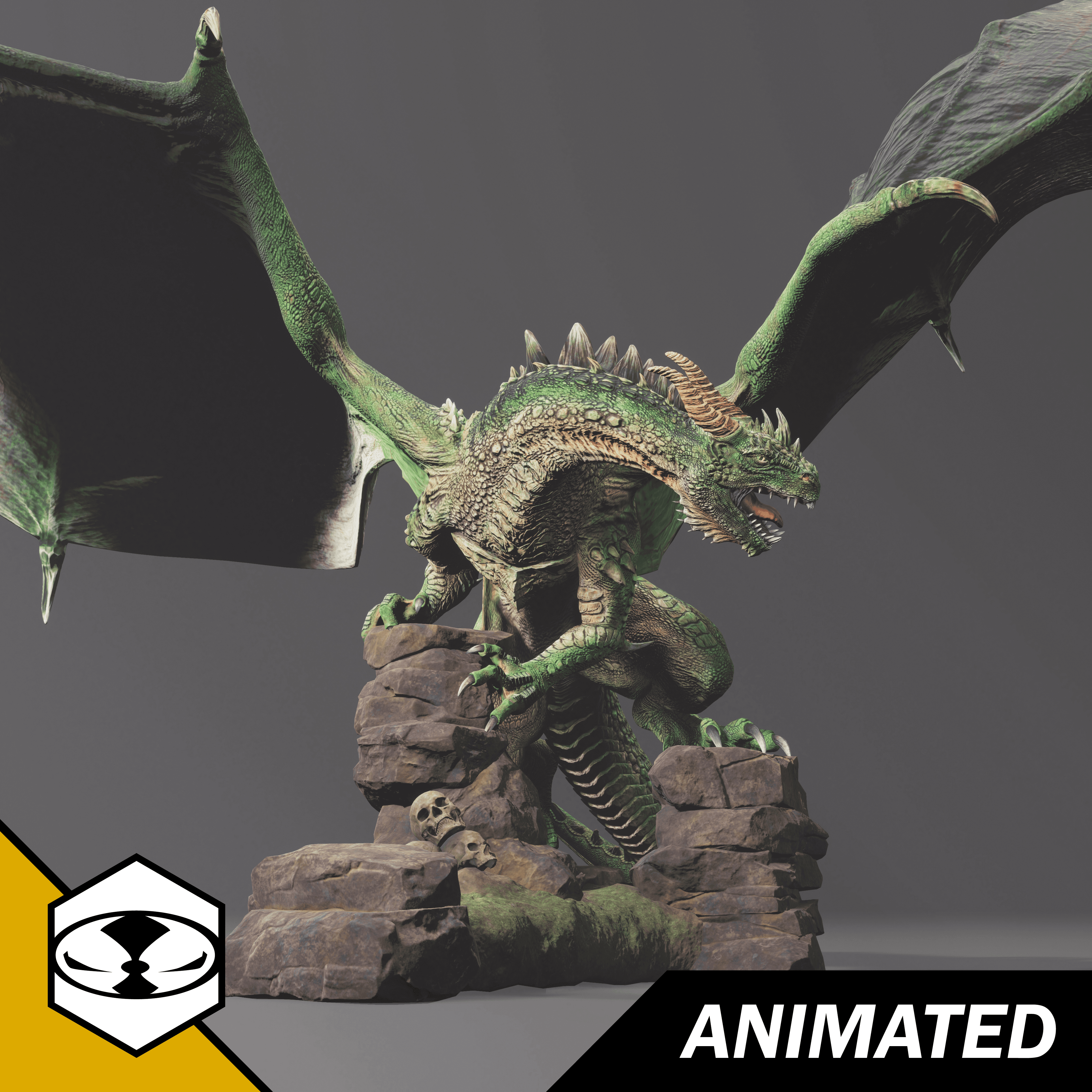 Komodo Dragon - Green #79