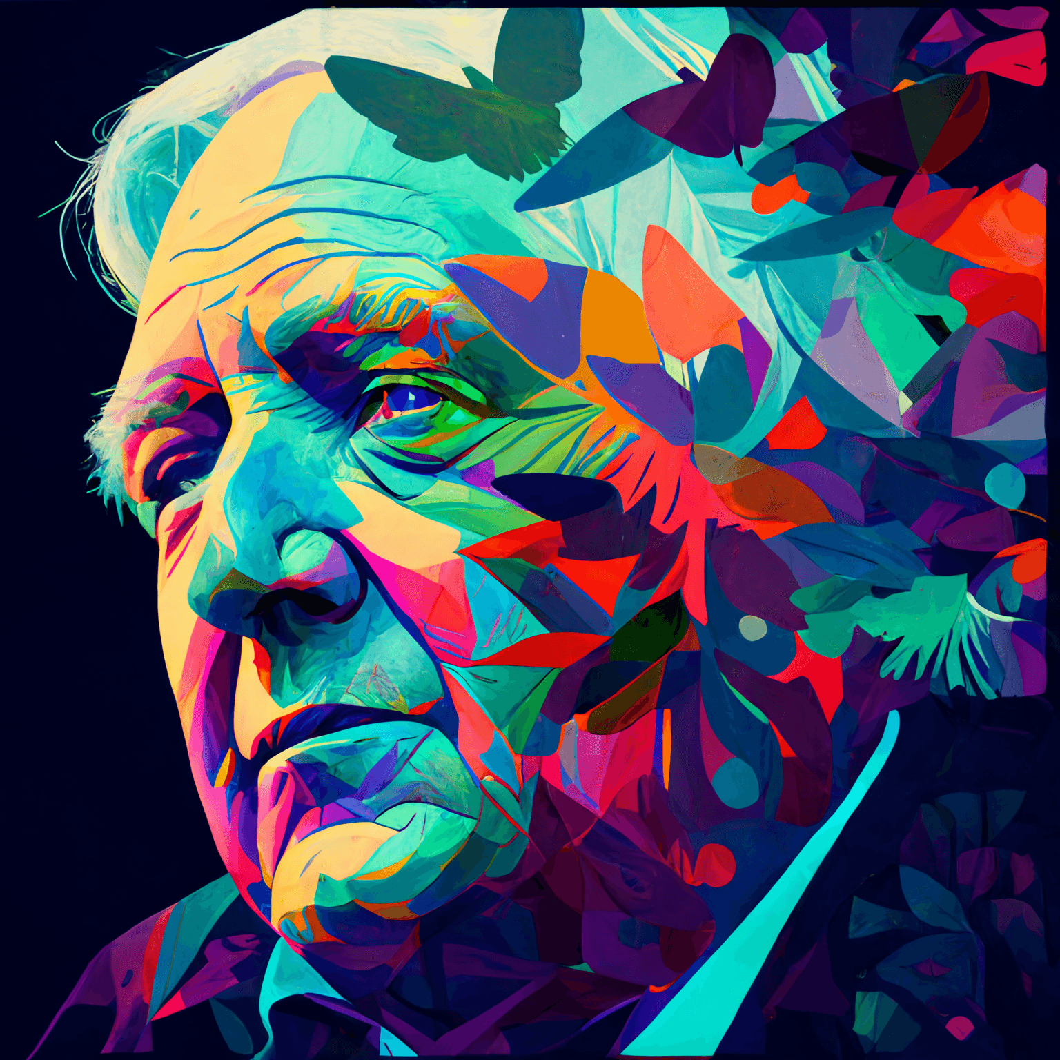 David Attenborough In Colour