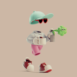 Invisible Friends 3D #974