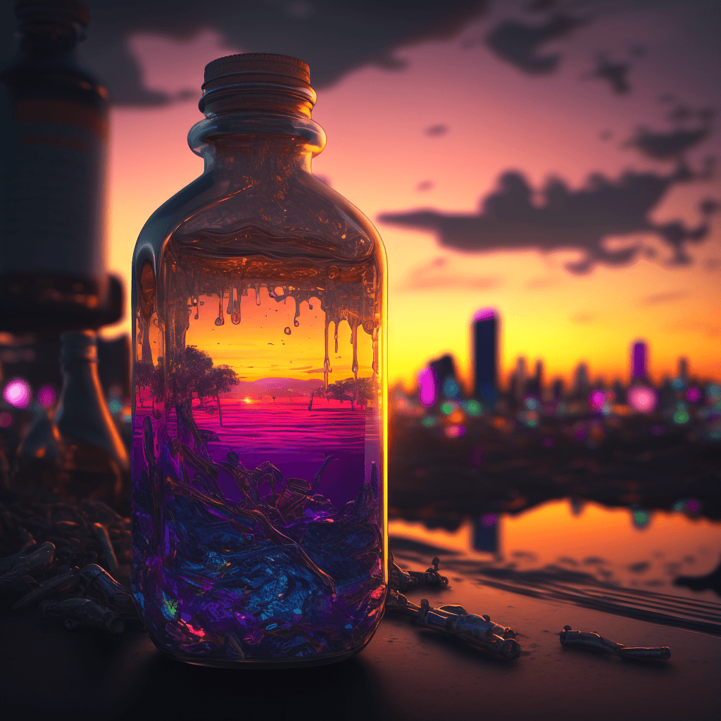 Al Collection N°4 ~ Bottled sunset V4 #215/455
