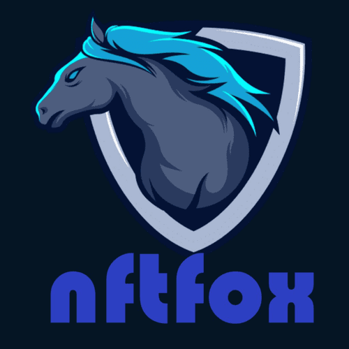 NFTfox blue horse