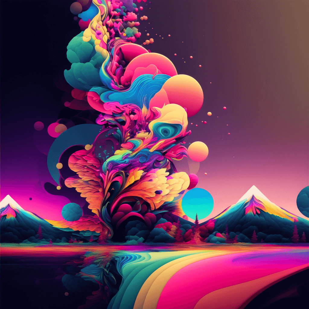 Colorful Nature Explosions #1
