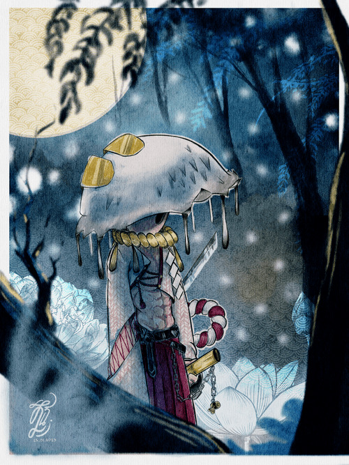 Guardian samurai of the Great Forest