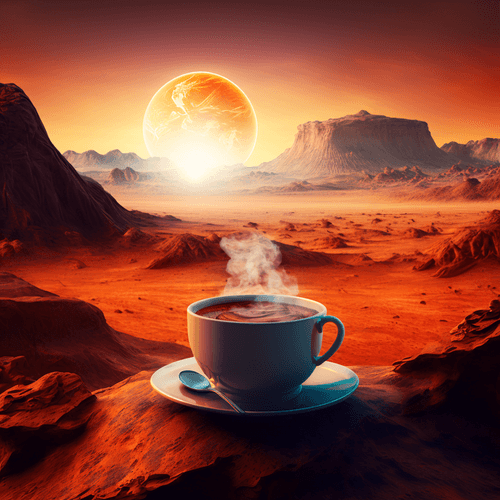 Coffee on Mars 