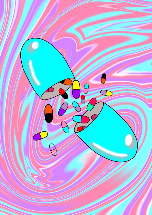kawaii drug collection