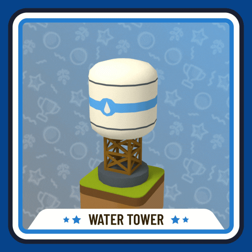 Rare Water Tower