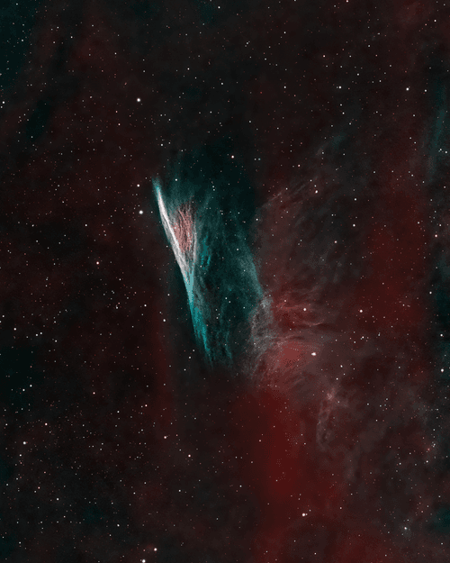 Deep Space Collection # 15. The Pencil Nebula