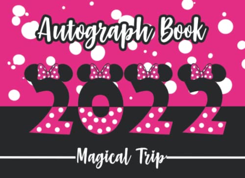 ( TPH8 ) GET Autograph Book Year 2022 Magical Trip: Collect Characters Celebrities Signatures and 15