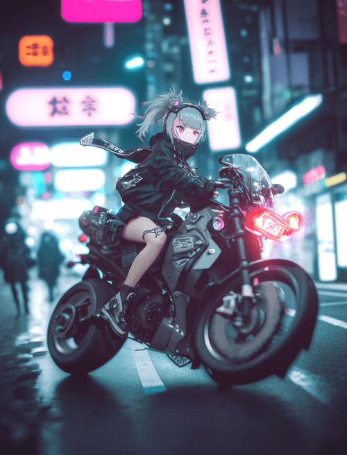 YUMI Cyberpunk girls #010