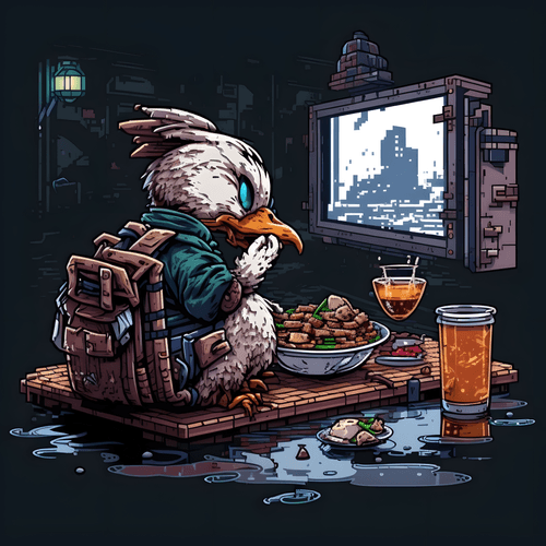 Melancholy Duck #02