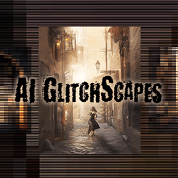 AI GlitchScapes collection image
