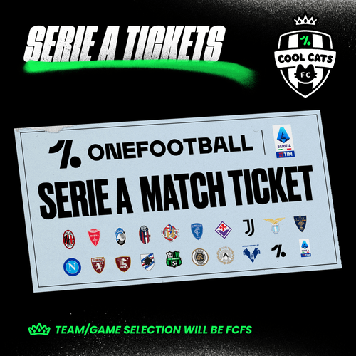 Serie A Match Ticket