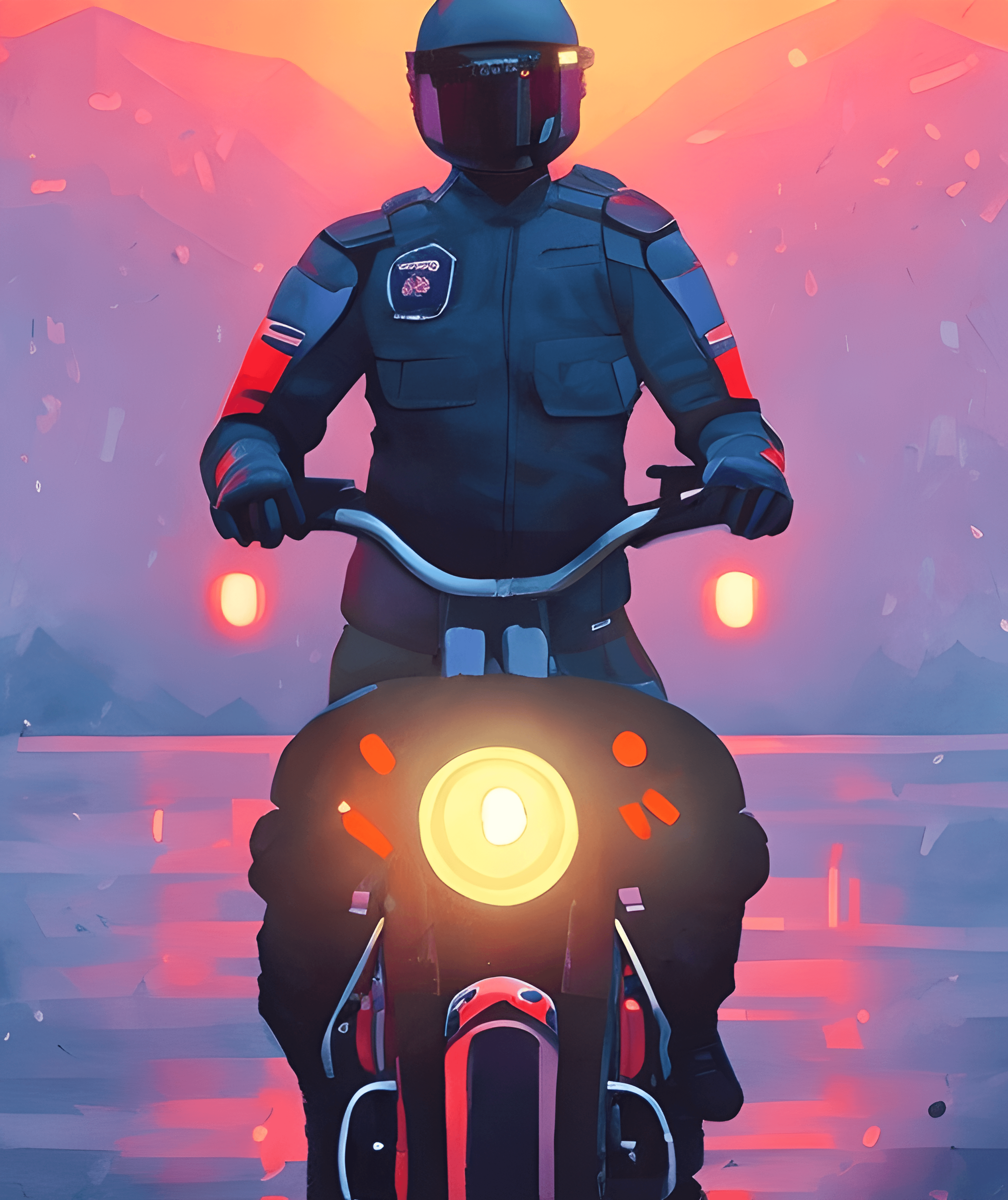 Motorbike Polizei #2
