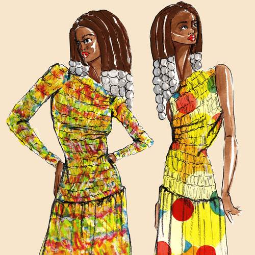 MW Genesis NYFW Fashion Illustrations