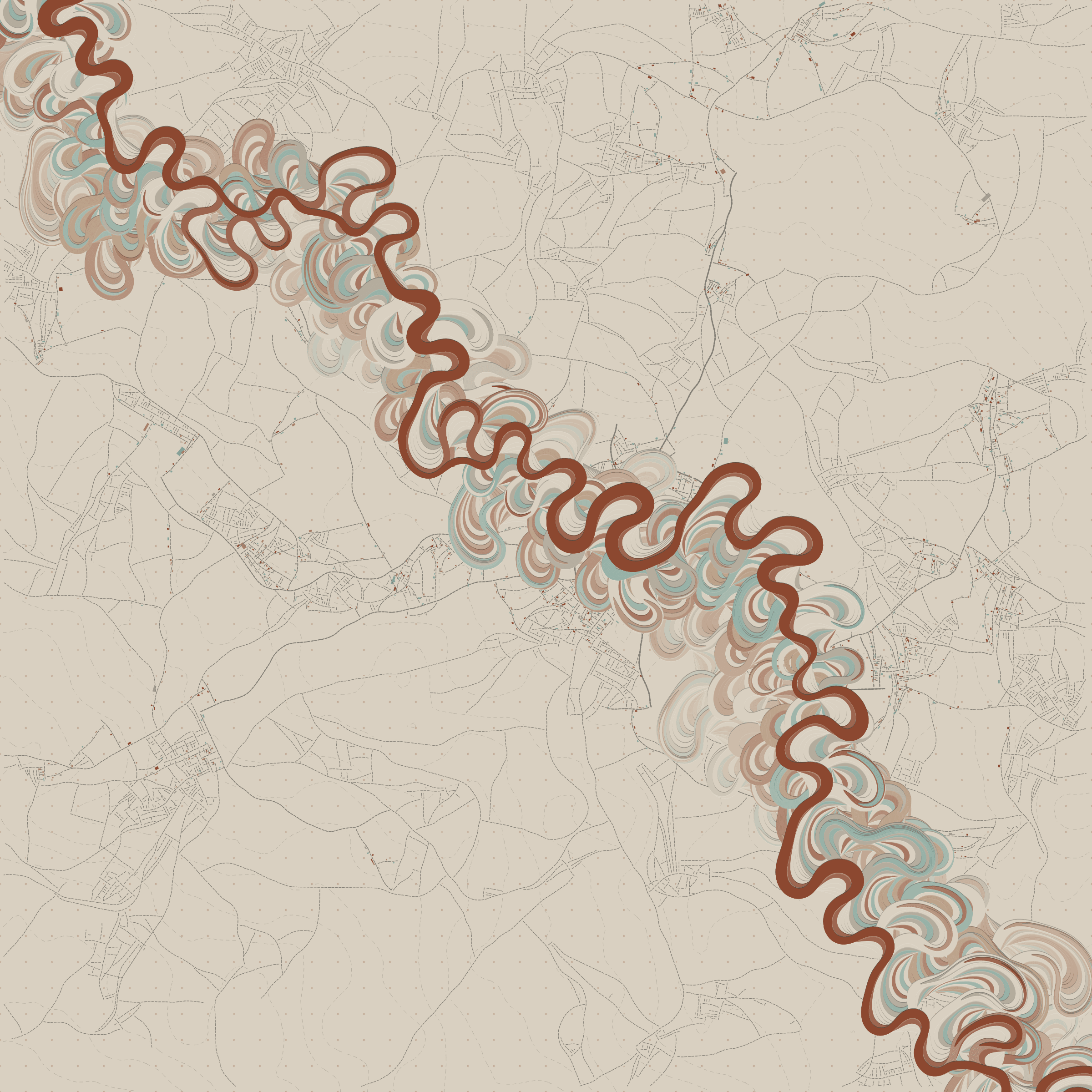 Ancient Courses of Fictional Rivers #876
