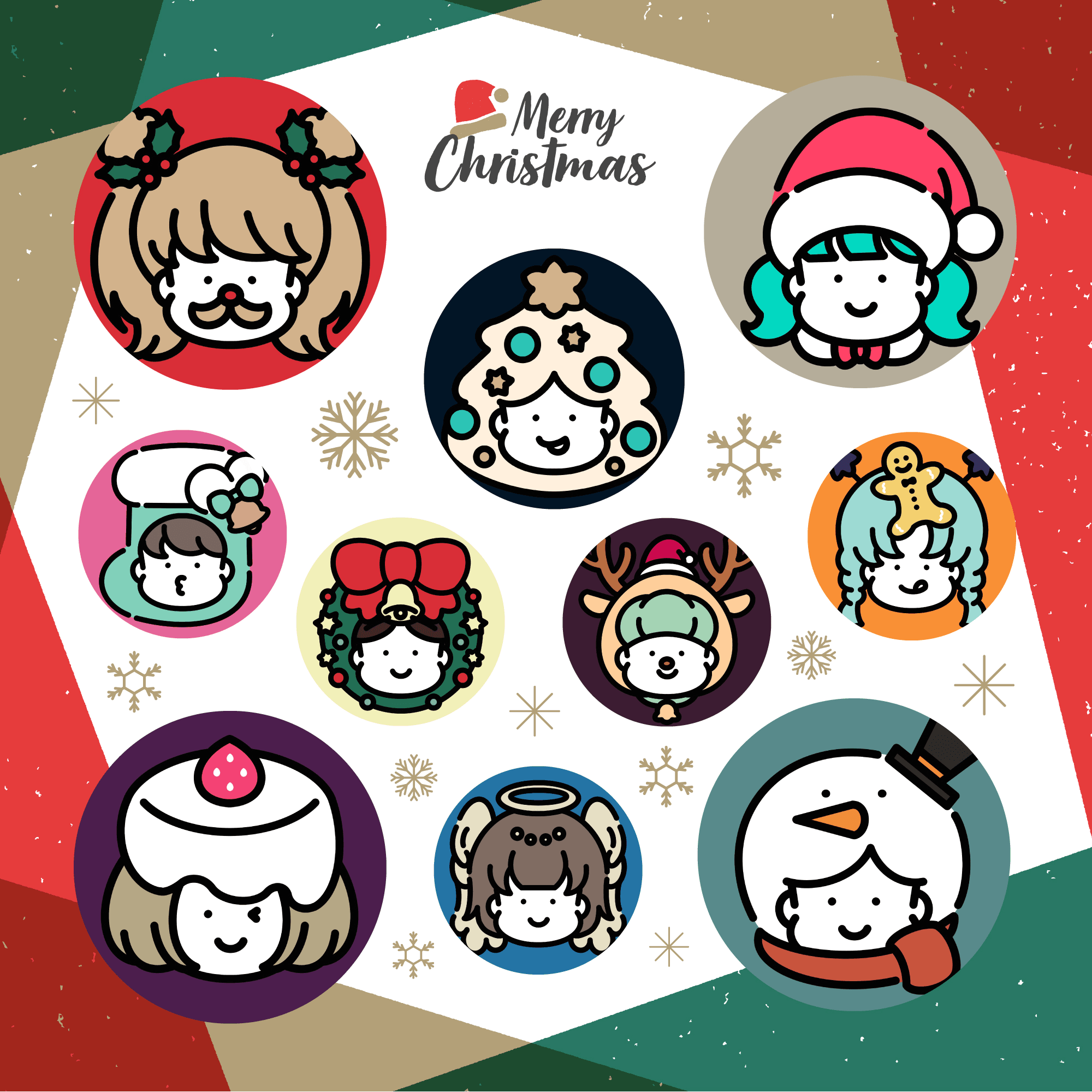 Christmas series premium poster