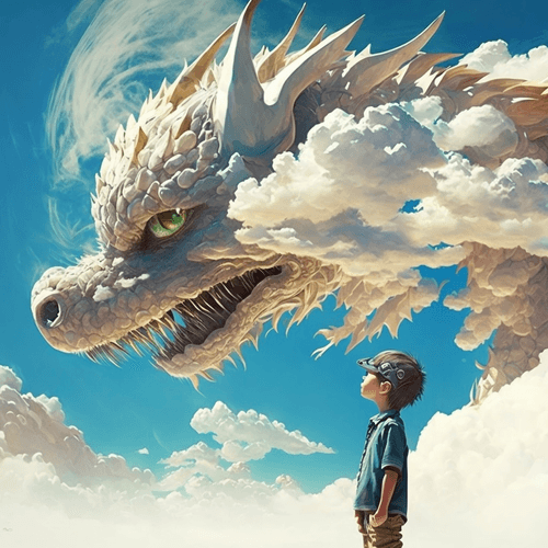 clouDragon〜children looking up〜「未知」