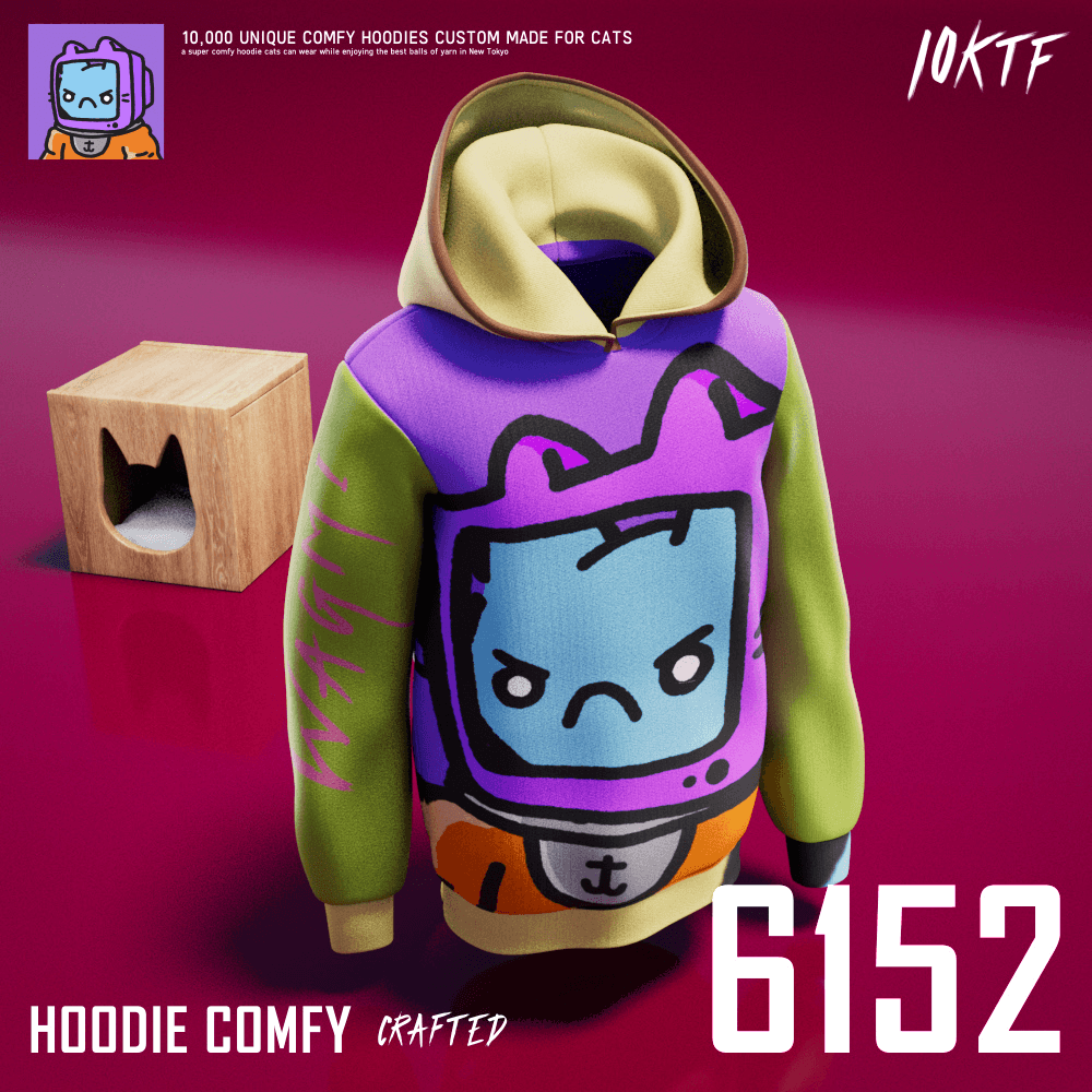 Cool Comfy Hoodie #6152