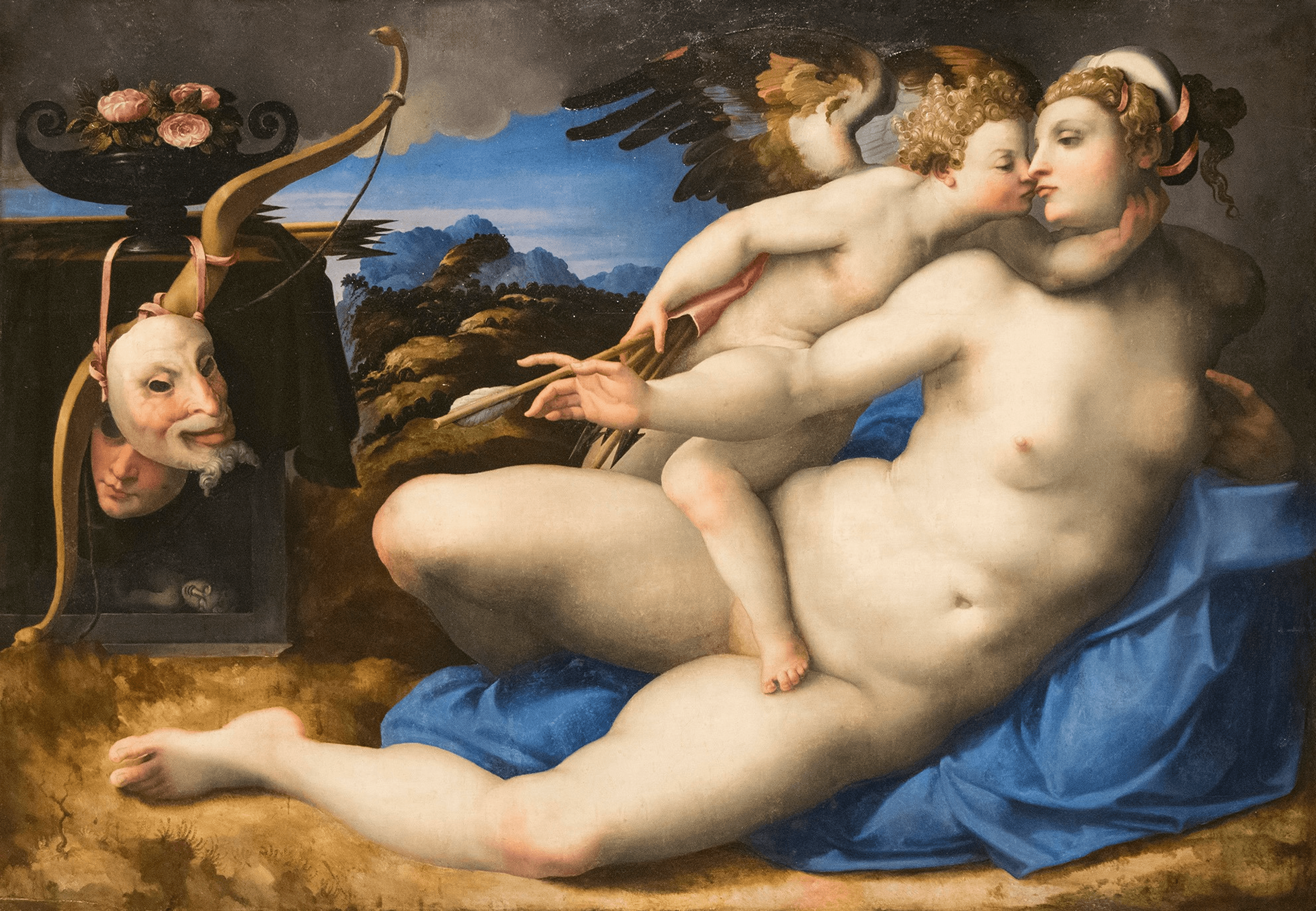 Museum Modern Art .com NFT Michelangelo Venus Kissed by Cupid Limited Edition 1/100