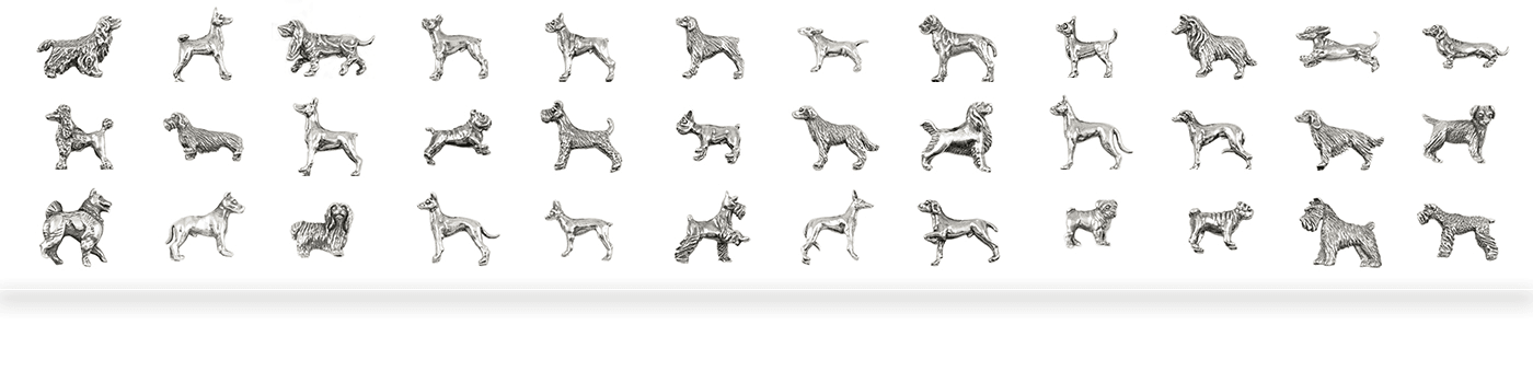 DOG BREED 3D CHARMS