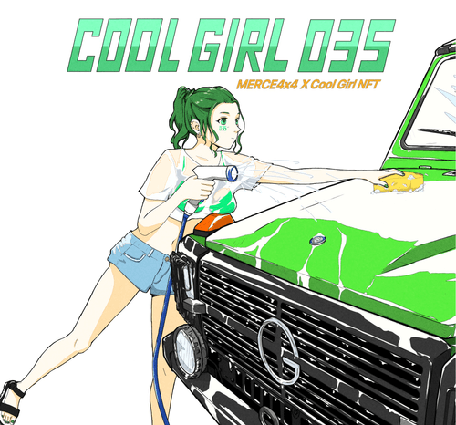 MERCE4x4 X Cool Girl NFT