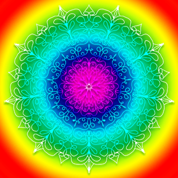 Magic colored mandalas