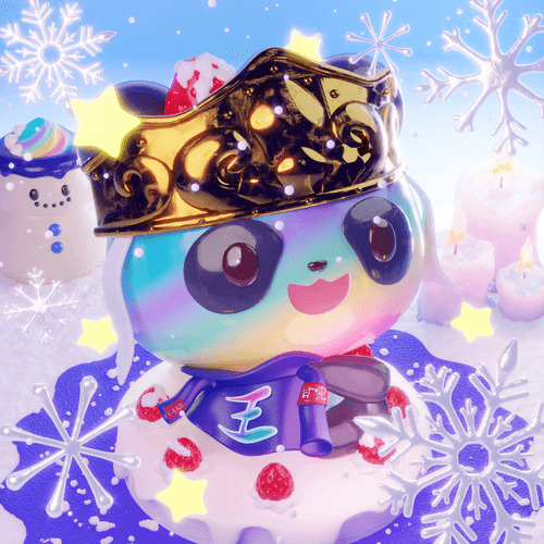 CNPcake #00239 Leelee-Rainbow Crown