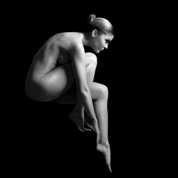 Nudity on black collection image