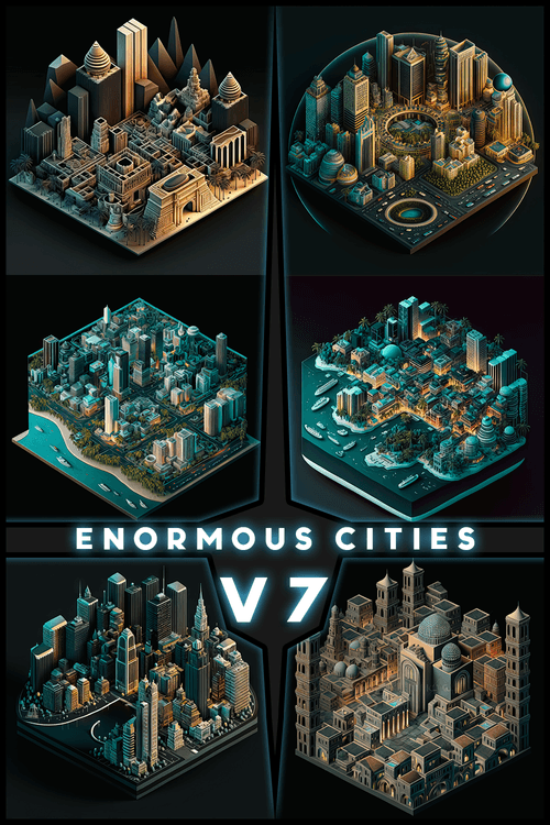 Enormous Cities V7 (Open Editions)