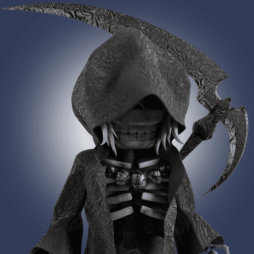 Skeleton Amulet #43