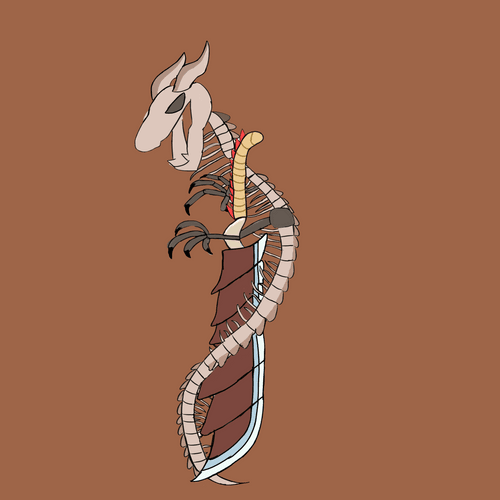 Bone Dragon Sword