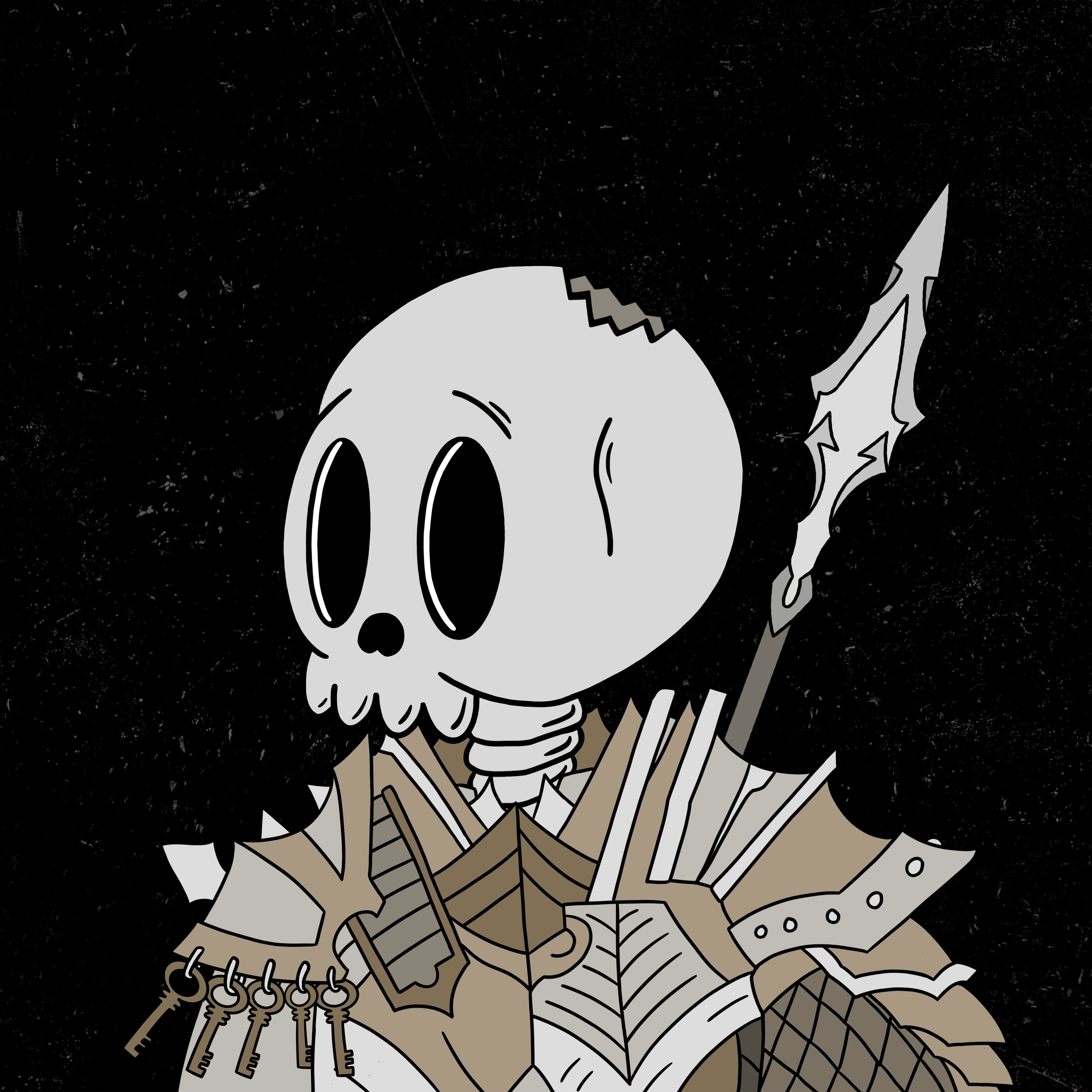 Skeleton 298: SAND WARRIOR