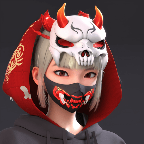 skull girl#11